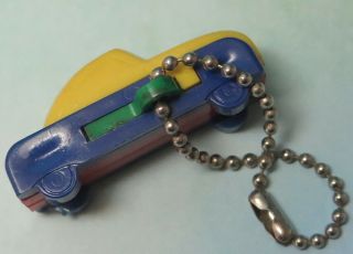 Vintage Car Puzzle Key Chain Multi - Color Novelty Gumball Prize