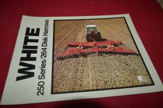 White Tractor 254 255 256 264 Disc Harrow Dealer 