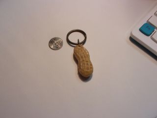 Realistic Fake Food Keychain - Peanut - Vintage