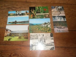 5 Old Postcards,  Sweden,  Written.  2 Stamped,  Mixed 