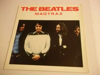 Beatles - Magtrax (1969) Rare Live In Studio 2 Lps Not Tmoq Color Vinyl Nm