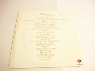 BEATLES - MAGTRAX (1969) rare live in studio 2 LPs Not Tmoq Color Vinyl NM 3