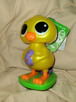 Galerie Baby Chick Chicken Easter W/ Tags Candy Dispenser Pooper