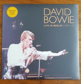 David Bowie ‎– Live In Berlin [1978] Brooklyn Museum Exclusive Orange Vinyl