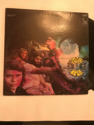 Canned Heat Living The Blues Psych Rock Record Lp Vinyl Album Nm
