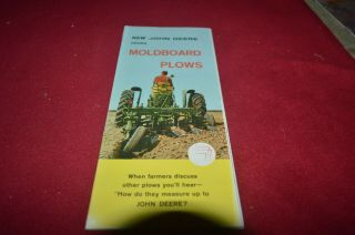 John Deere Drawn Moldboard Plows For 1960 Dealer 