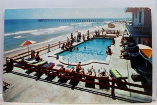 Florida Fl Miami Beach Magic Isle Motel Postcard Old Vintage Card View Standard