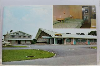 Ohio Oh Cincinnati Sharon Exit Motel Postcard Old Vintage Card View Standard Pc