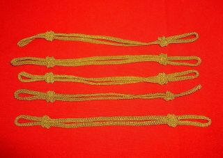 1980 ' s Russian Soviet Army Officer Uniform Cap Hat Chin Strap Cord USSR 1pc 2