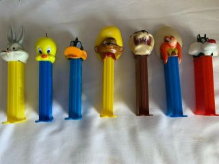 Pez Complete Set Of Warner Brothers Bugs Bunny And Friends Pez Set