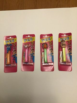 Pink Panther Pez Set Of 4 Dispensers Collectible