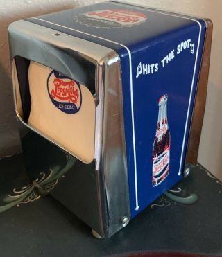 Pepsi Cola Napkin Dispenser Hits The Spot Made In Usa