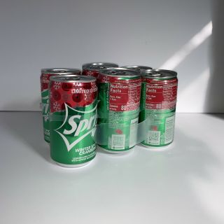 Sprite Limited Edition Winter Spiced Cranberry 6 Pack 7.  5 Fl Oz Cans