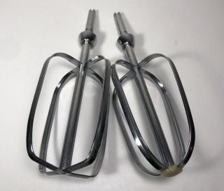 Vintage 1970s Sunbeam Mixmaster Replacement Beaters For Model Mma