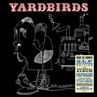 The Yardbirds Roger The Engineer 2 Lp 2020 Record Store Day Rsd White Vinyl