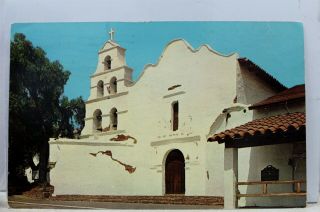 California Ca Mission San Diego De Alcala Postcard Old Vintage Card View Post Pc
