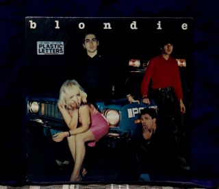 Blondie Very Rare Lp Plastic Letters 1978 Usa 1stpress No Cutouts/barcode