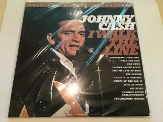 Johnny Cash " I Walk The Line " Mfsl/orig Master Vinyl Mfsl 2 - 495 Ltd 3000