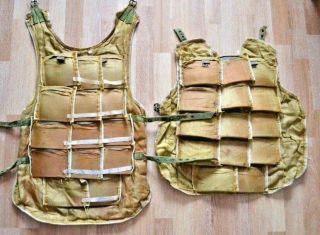 Set Of Pvc Simulated Models Of Plates For Soviet Army Bulletproof Vest 6b2
