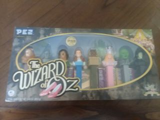 Pez Wizard Of Oz Limited Edition Set Of 8 Collectible Series Dispensers