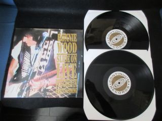 Ronnie Wood Slide On Live Uk Dbl Vinyl Lp 1993 Rolling Stones Faces Ron Mclagan