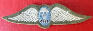 South Africa Airborne Parachute Instructor Old Early Scarce Para Jump Wings