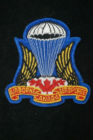 Cold War Era Canadian Airborne Regiment Cloth Patch