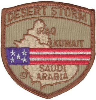 Gulf War Desert Shield / Desert Storm Patch: Dsnp009
