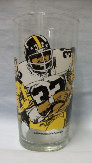 Pittsburgh Steelers Hall Of Fame Glass Mcdonald 