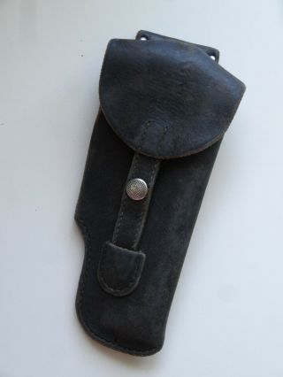 Swiss Army Military Leather Gun Holster For S I G Sig Sauer P220,  Dated 1989