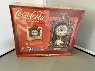 Coca - Cola Clock Puzz - 3d Jigsaw Puzzle (&)