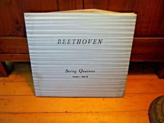Beethoven String Quartets - Barylli Quartet Vol1 Op.  18 Westminster Wn 3302 3 Lp