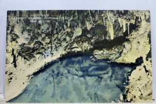 Mexico Nm Carlsbad Caverns National Park Green Lake Postcard Old Vintage Pc