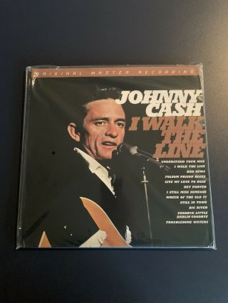 Johnny Cash I Walk The Line Mfsl Limited 180 Numbered Lp Vinyl 231