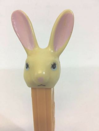 Vintage Rabbit Pez Dispenser Made in Yugoslavia Bunny Head Floppy Ears 2