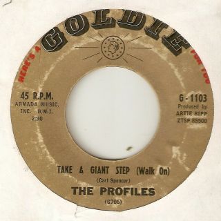 The Profiles Take A Giant Step (walk On) Goldie Northern Soul Usa 45