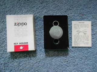Vintage Zippo Detroit Diesel Allison Key Holder 5990 Silver