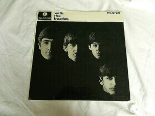 The Beatles Uk Lp With The Beatles.  1963 Pmc 1206.  1st Press.  Mono