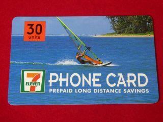 7 Eleven Phone Card,  Prepaid Long Distance Savings - 30 Units
