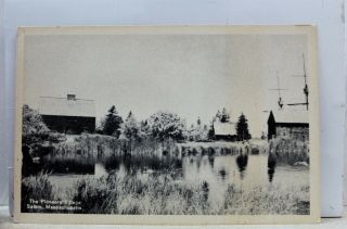 Massachusetts Ma Salem Pioneers Village Postcard Old Vintage Card View Standard