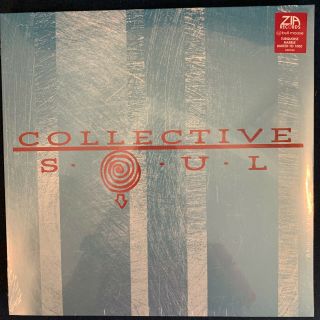 Collective Soul S/t Vinyl Lp Zia & Bullmoose Marbled Turquoise Limited To 1000