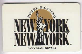 Carte / Card Hotel Cle Key.  Usa Las Vegas York Casino Liberty Magnetique