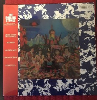 Rolling Stones Their Satanic Majesties Request Rsd 2018 Splatter Vinyl 180 - Gram