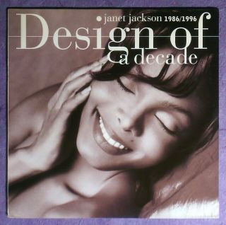 Janet Jackson Design Of A Decade 1986/1996 Org.  1996 2lp 1st Press 1/1/1/1 Matrix