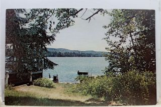 Hampshire Nh Lake Spofford Camp Notre Dame Postcard Old Vintage Card View Pc