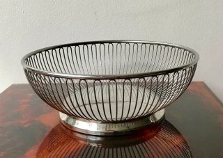 Cromargan Wmf Stainless 18/8 Wire Basket Bowl,  Made In Italy (rf213)