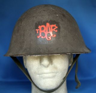 Ww2 British Mk.  Iv " Turtle Shell " Helmet With Mk.  V Liner