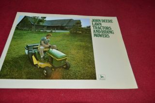 John Deere Riding Mowers & Lawn Tractor For 1980 Dealer 