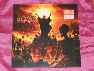 Deicide - To Hell With God - 10tr Lp - Germany 2011 - 1st Pressing - Clear Vinyl