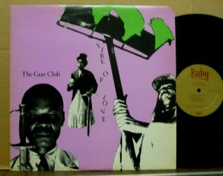The Gun Club Fire Of Love 1981 Ruby Lp,  Punk Gig Flyer,  Fanzine